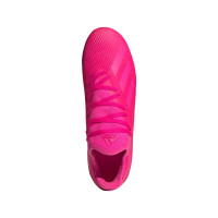 adidas X 19.3 Gras Voetbalschoenen (FG) Roze