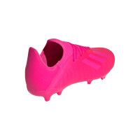 adidas X 19.3 Gras Voetbalschoenen (FG) Kids Roze