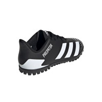 adidas PREDATOR 20.4 TURF VOETBALSCHOENEN (TF) Kids Zwart Wit Zwart