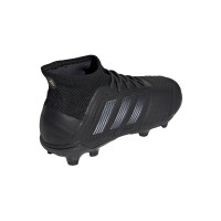 adidas PREDATOR 19.1 Gras Voetbalschoenen (FG) Kids Zwart Zwart