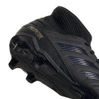adidas PREDATOR 19.3 Gras Voetbalschoenen (FG) Kids Zwart Zwart
