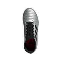 adidas PREDATOR 19.3 Zaalvoetbalschoenen Kids Zilver Zwart Rood