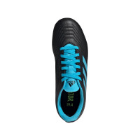 adidas PREDATOR 19.4 Gras / Kunstgras Voetbalschoenen (FxG) Kids Zwart Blauw