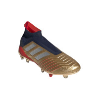 adidas PREDATOR 19+ Gras Voetbalschoenen (FG) Goud Zilver Donkerblauw