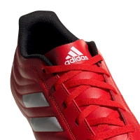 adidas COPA 20.4 Gras Voetbalschoenen (FG) Rood Wit Zwart
