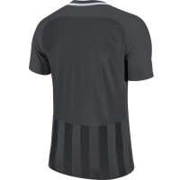 Nike Striped Division III Voetbalshirt Antraciet Zwart