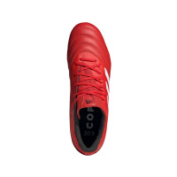 adidas COPA 20.3 Gras Voetbalschoenen (FG) Rood Wit Zwart