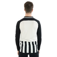 Nike Stripe Division III Shirt Lange Mouwen Zwart Wit