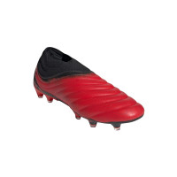 adidas COPA 20+ Gras Voetbalschoenen (FG) Rood Wit Zwart