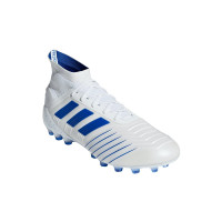 adidas PREDATOR 19.1 AG Kunstgras Voetbalschoenen Wit Blauw
