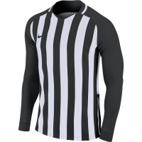 Nike Stripe Division III Shirt Lange Mouwen Kids Black White