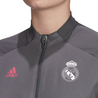 adidas Real Madrid Trainingsjack 2020-2021 Vrouwen Grijs