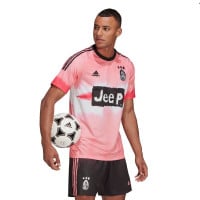 adidas Juventus HUFC Voetbalshirt Roze Zwart