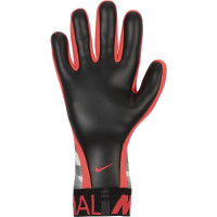 Nike Mercurial Touch Victory Keepershandschoenen Grijs Rood Zwart