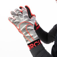Nike Mercurial Touch Victory Keepershandschoenen Grijs Rood Zwart