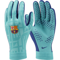 Nike FC Barcelona Academy HyperWarm Handschoenen Groen Blauw