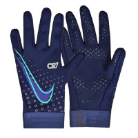 Nike CR7 Hyperwarm Handschoenen Kids Donkerblauw Blauw