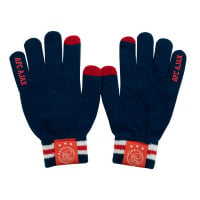 Ajax Handschoenen Blauw Rood Kids