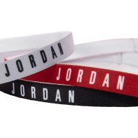 Nike Jordan Haarbanden 3-Pack Wit Zwart Rood