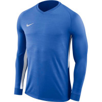 Nike Dry Tiempo Premier Voetbalshirt Blauw Wit