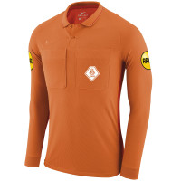 Nike KNVB Scheidsrechtersshirt Lange Mouwen 2018-2020 Oranje