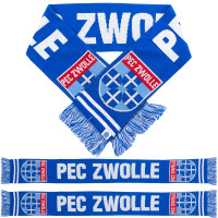 PEC Zwolle fan sjaal blauw wit
