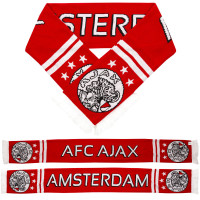 Ajax Sjaal Met Oude Logo Rood