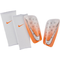 Nike Mercurial Lite Scheenbeschermers Guard Wit Oranje