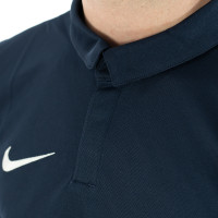Nike Dry Academy 18 Polo Donkerblauw