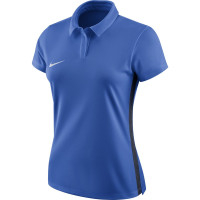 Nike Dry Academy 18 Polo Dames Blauw Wit
