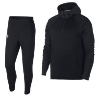 Nike F.C. Hoodie Trainingspak Zwart Wit Zwart