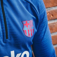 Nike FC Barcelona VaporKnit Drill Strike Trainingspak 2019-2020 Blauw Rood