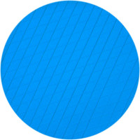 Rubberen markeringsdots 5 stuks Blauw