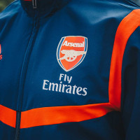 adidas Arsenal Presentatie Trainingspak 2019-2020 Blauw Rood