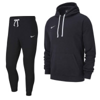 Nike Club 19 Hoodie Fleece Trainingspak Zwart Wit