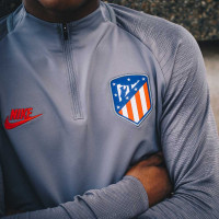Nike Atletico Madrid Dry Strike Drill Trainingspak Champions League 2019-2020 Grijs