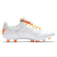 Nike PREMIER II Gras Voetbalschoenen (FG) Wit Oranje