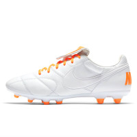 Nike PREMIER II Gras Voetbalschoenen (FG) Wit Oranje