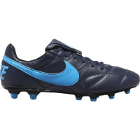 Nike PREMIER II Gras Voetbalschoenen (FG) Zwart Blauw