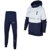 Nike Tottenham Hotspur GFA Fleece Trainingspak Blauw Wit Kids