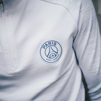 Nike Paris Saint Germain VaporKnit Drill Strike Trainingspak 2019-2020 Wit Blauw