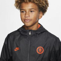 Nike Chelsea Windrunner Trainingspak 2019-2020 Kids Antraciet Oranje