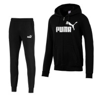 Puma Essential Trainingspak Zwart Wit