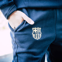 Nike FC Barcelona Fleece Trainingspak 2019-2020 Blauw Geel