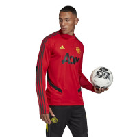 adidas Manchester United Top Trainingspak 2019-2020 Rood Zwart Geel