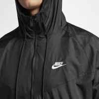 Nike NSW Windrunner Optic Fleece Trainingspak Zwart Wit