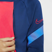 Nike Hoodie Trainingspak Kids Blauw Roze