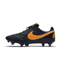 Nike PREMIER II Ijzeren Nop Voetbalschoenen (SG-PRO) AC Zwart Oranje