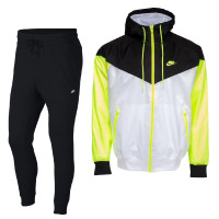 Nike NSW Windrunner Trainingspak Zwart Geel Wit
