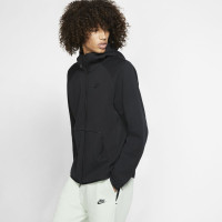Nike Tech Fleece Hoodie Full Zip Zwart